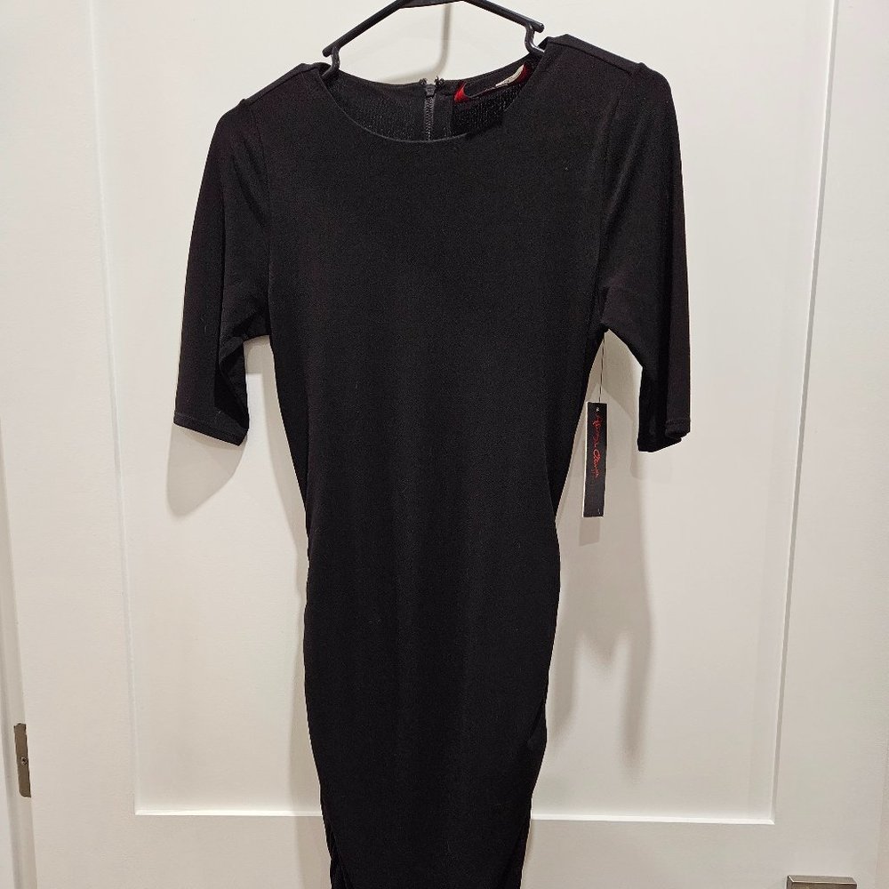 Alice +  Olivia stretchy black dress